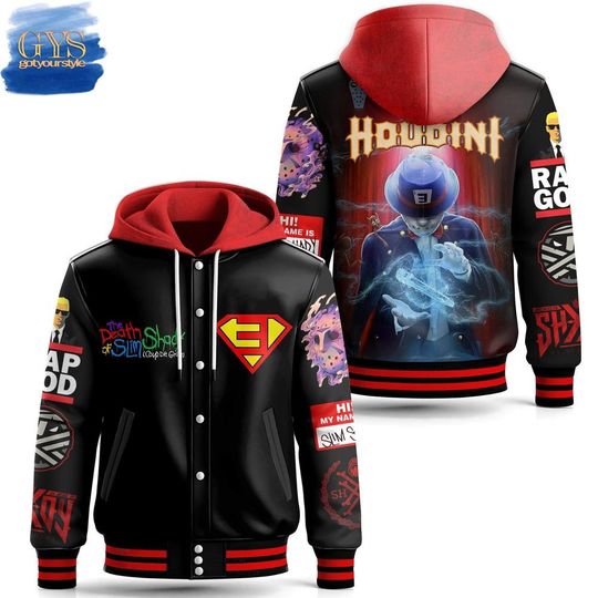 Discover Eminem Houdini Limited Edition Hooded Baseball Jacket
