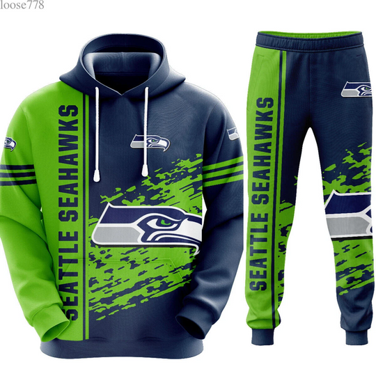 Discover Seattle Seahawks Sweatshirt Men s Hoodie Hooded Pants
