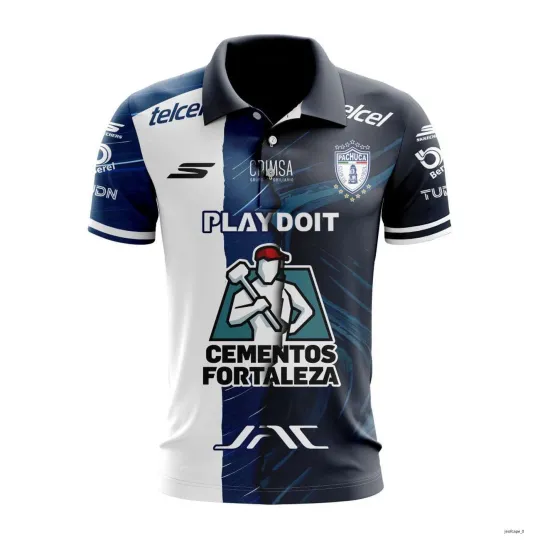 Discover Personalized LIGA MX C.F. Pachuca  25/26 Polo Shirt