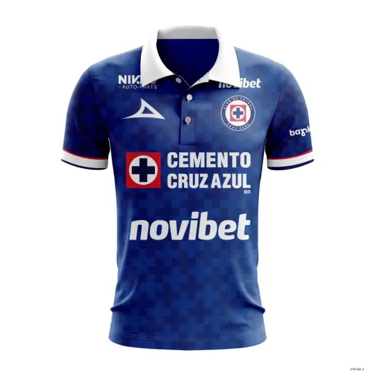 Discover Personalized LIGA MX Cruz Azul 2026 Polo Shirt