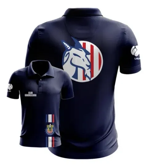 Discover LIGA MX Chivas Guadalajara 2025 Polo Shirt