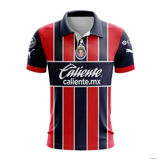 Discover Personalized LIGA MX Chivas Guadalajara Polo Shirt