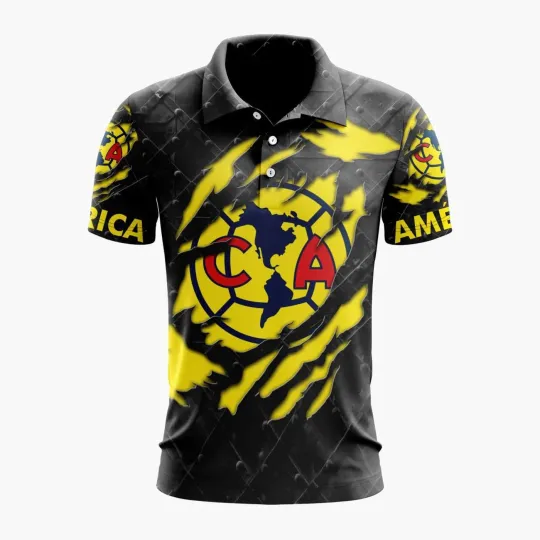 Discover Personalized LIGA MX Club America Polo Shirt