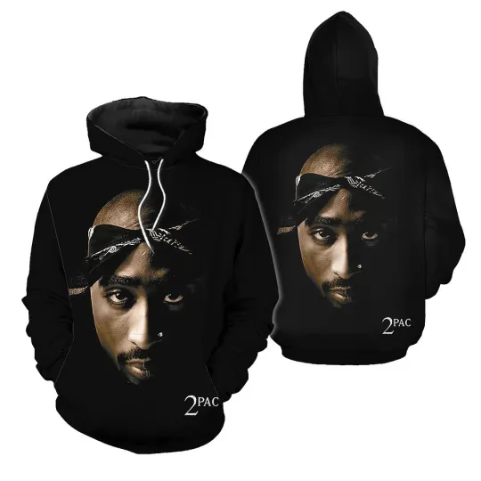 Discover 2Pac Rapper 3D Hoodie