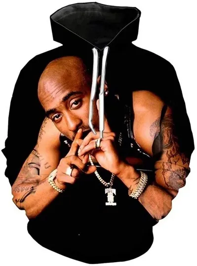 Discover 2Pac Rapper 3D Hoodie