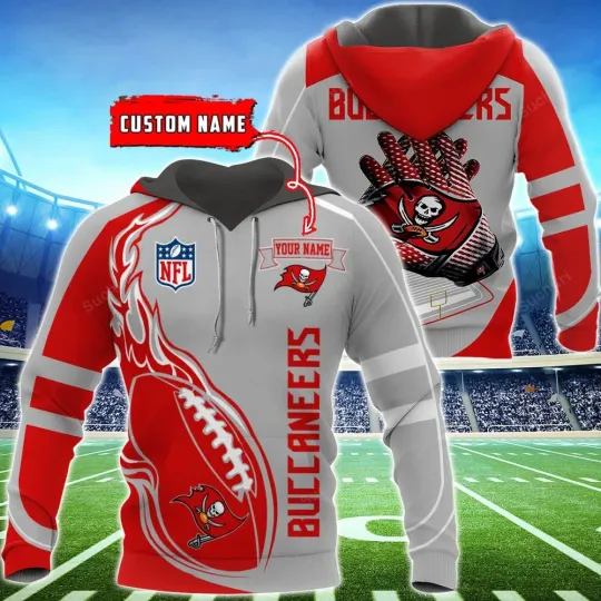 Discover Personalized Tampa Bay Football Team Buccaneerss 3D Hoodie