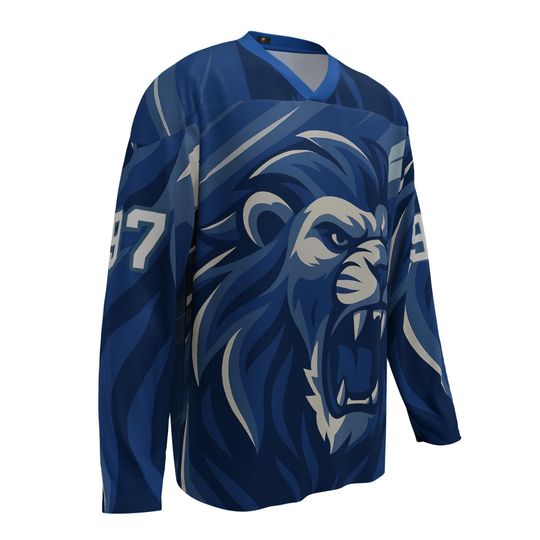 Discover Detroit Lions Inspired Hockey Fan Jersey
