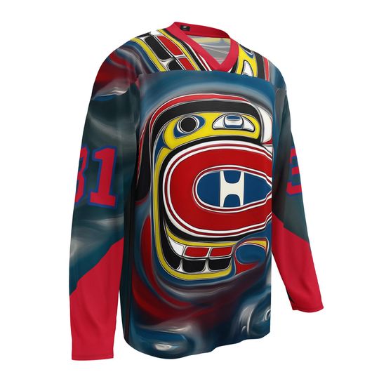 Discover Carey Price Montreal Hockey Fan Jersey Inspired Art Men's Hockey Jersey