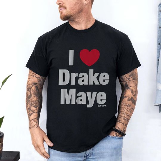 Discover I Heart Love Drake Maye Football Fan Shirt I Love Drake Maye Shirt