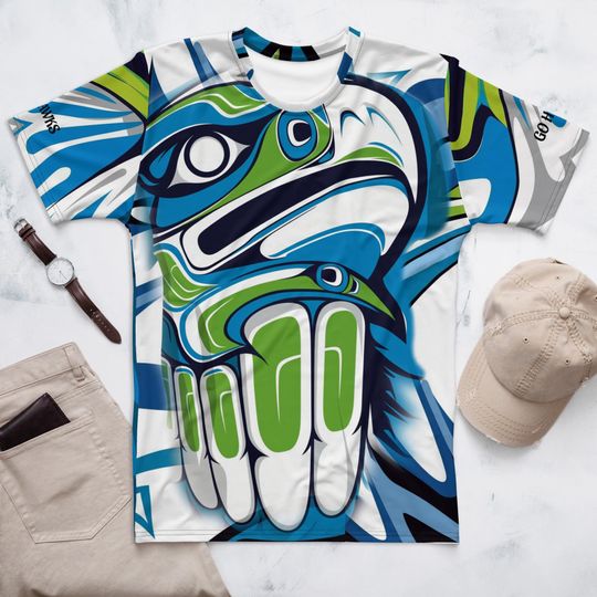 Discover Seattle Seahawks Men's 3D T-Shirt