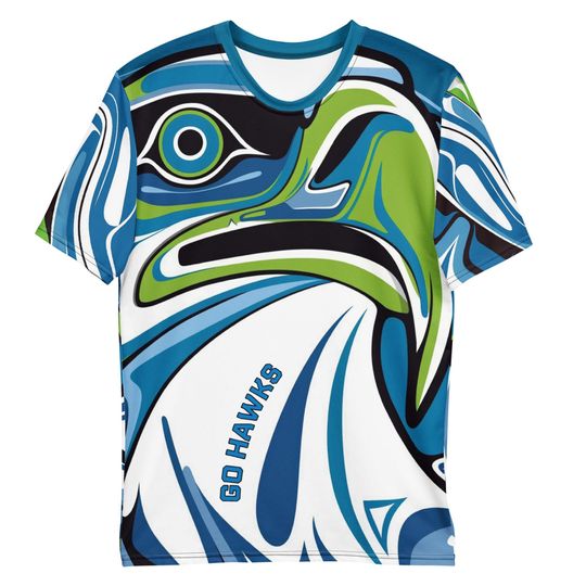 Seattle Seahawks Inspired Men's 3D Fan T-Shirt