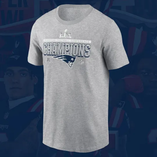 Discover New England Patriots 2025 AFC Conference Championship T-Shirt
