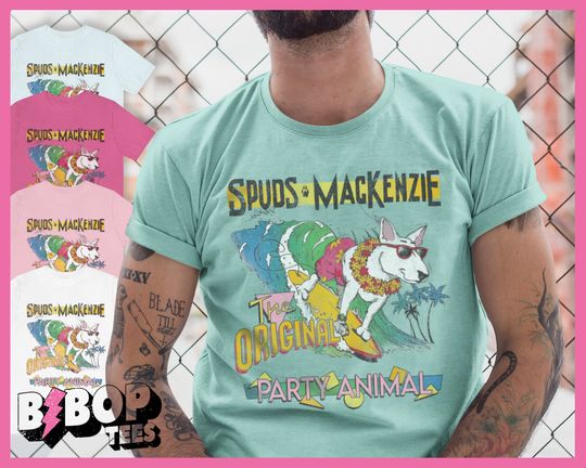 Discover Spuds Mackenzie Vintage Unisex T-Shirt