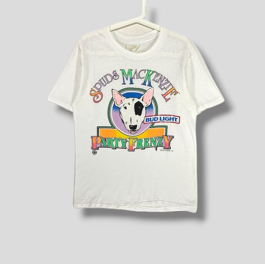 Discover Vintage 80s Spuds MacKenzie Party Frenzy T-Shirt