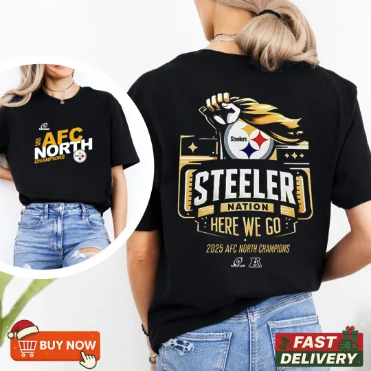 Discover Steeler AFC North Division Champions Shirt