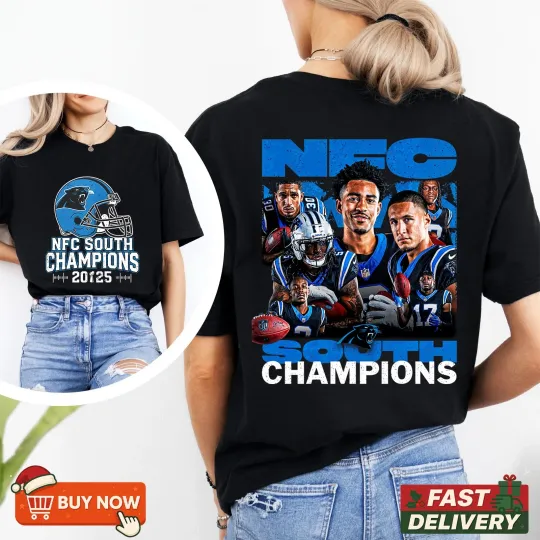 Discover Panthers NFC North Division Champions Shirt