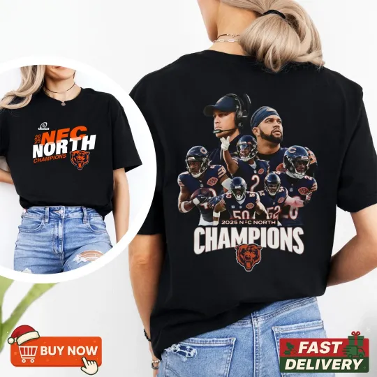 Discover Bears NFC North Division Champions Shirt