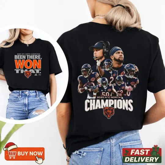 Discover Bears NFC North Division Champions Shirt