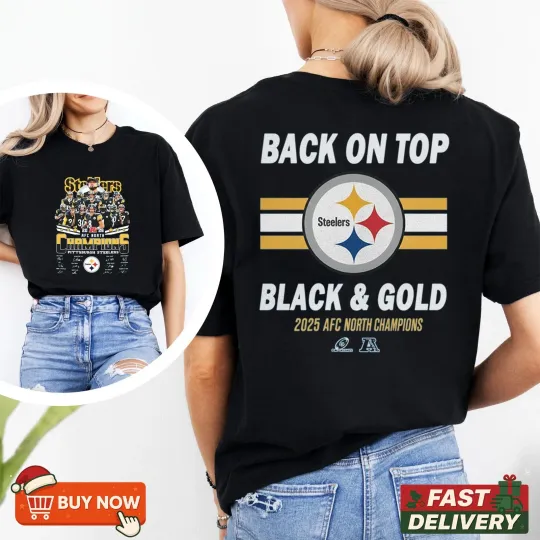 Discover Steeler AFC North Division Champions Shirt