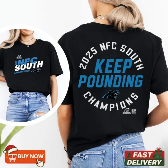 Discover Panthers NFC North Division Champions Shirt