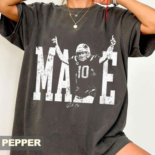 Discover Drake Maye New England Football Vintage Comfort Colors Shirt, Drake Maye Tshirt, Game Day Shirt, Football Shirt