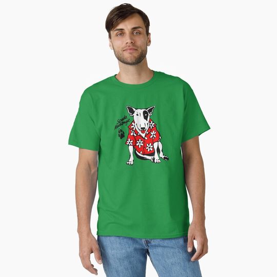 Discover Spuds Mackenzie Classic Graphic T-Shirt for Men Vintage Fabric
