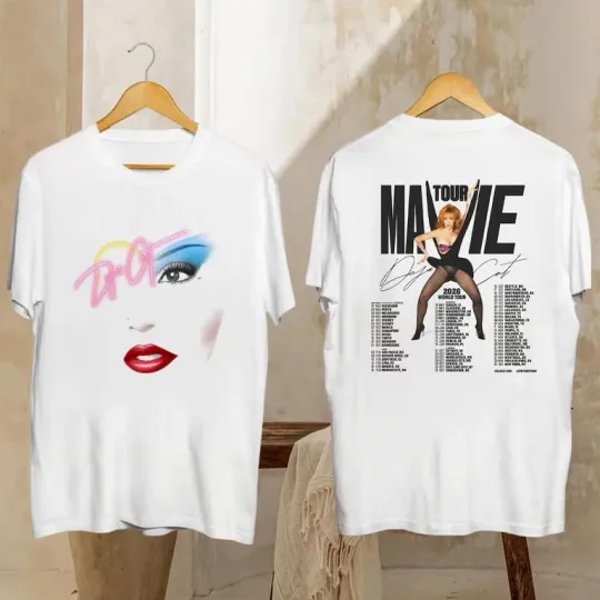 Discover Doja Cat Tour 2026 Shirt, Doja Cat Ma Vie World Tour 2026 T-Shirt, Doja Cat Fan