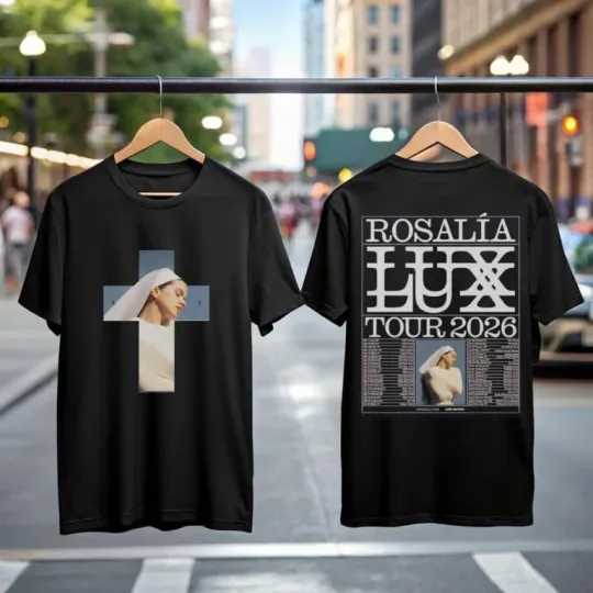 Discover Rosalia LUX Tour 2026 Tee Ã¢â‚¬â€œ Latin Pop Fan T-Shirt, Sweatshirt & Hoodie