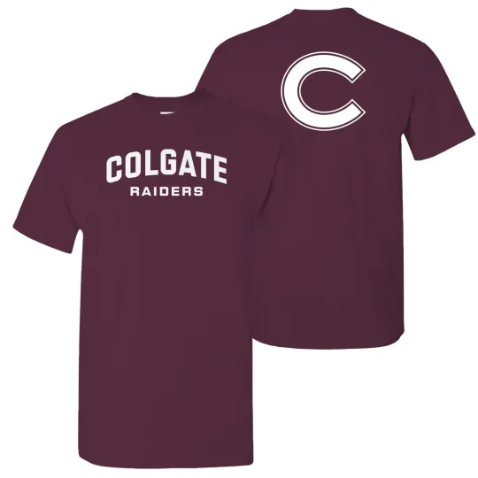 Discover Colgate Front and Back Print T-Shirt