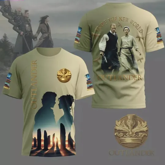 Discover Outlander – Brave The Nw World 3D T-Shirt