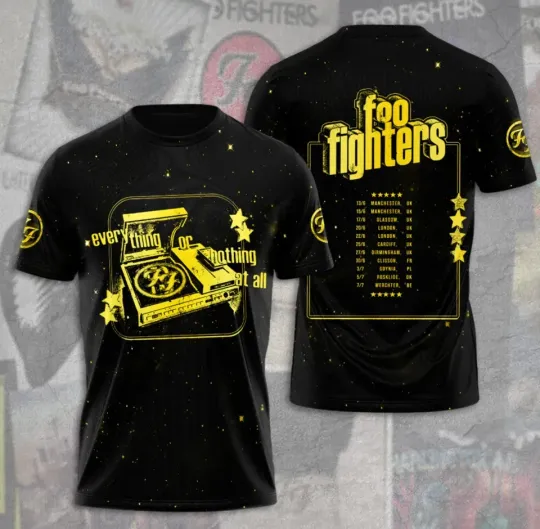 Discover FF Band Fighters 3D T-Shirt, Xmas Gift For Friend And Family