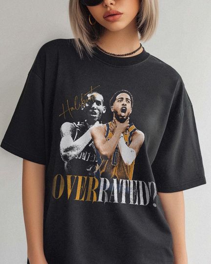 Discover Tyrese Haliburton Choke Celly Vintage Pacers T-Shirt