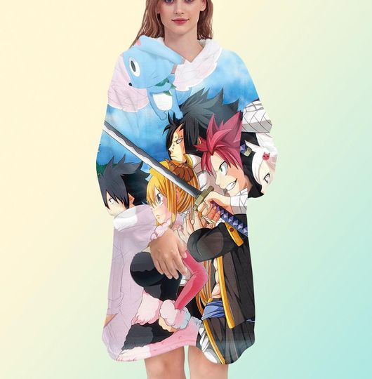 Fairy Tail Blanket Hoodie
