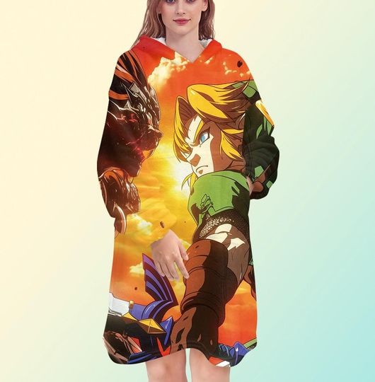 The Legend of Zelda Blanket Hoodie