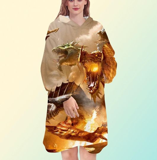 Dungeons & Dragons Blanket Hoodie