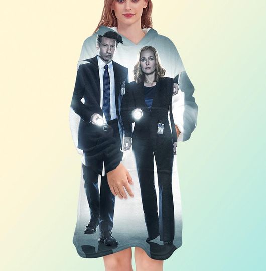 X-Files Blanket Hoodie