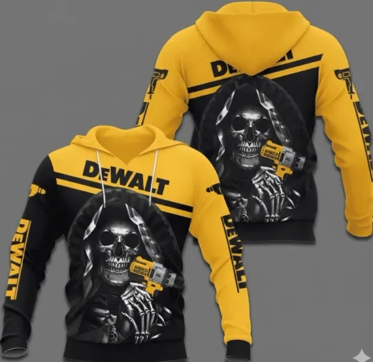 Discover Men’s Workshop Tool Theme 3D AOP Pullover Hoodie Lightweight Casual