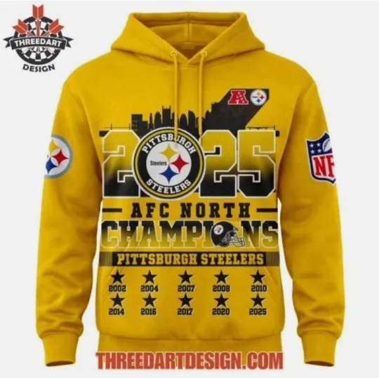 Discover 2025 North Steeler Hoodie 3D All Over Printed Unisex