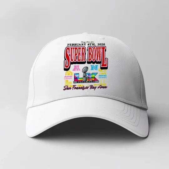 Discover SALE ! Super Bowl LX Squared Reed City San Francisco Bay Arena On February 8 Hat