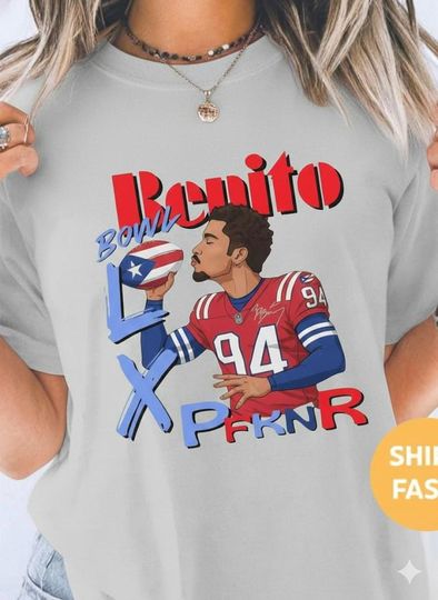 Discover Benito Bowl LX T-Shirt, Funny Football Parody Shirt, Vintage Player Stadium Graphic Tee, Unisex Sports Fan Gift