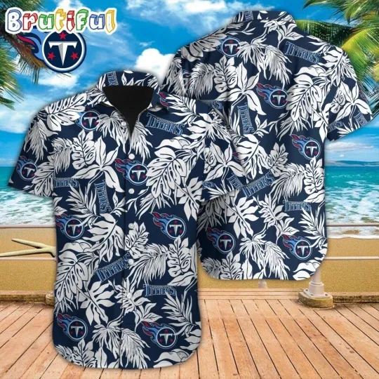 Discover Tennessee Football Titanss Team Hawaiian Shirt Short Sleeve Adult