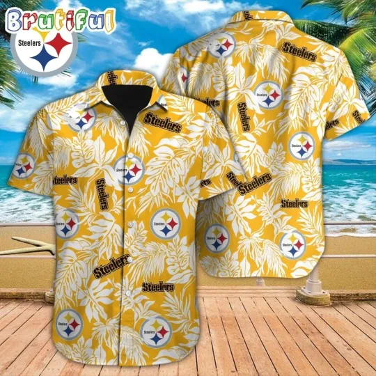 Pittsburgh Football Steelerss Team Hawaiian Shirt Short Sleeve