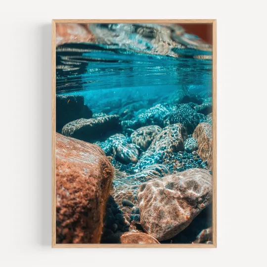 Discover Beach Ocean Relaxing Wall Art Poster Print BA210-166 _0