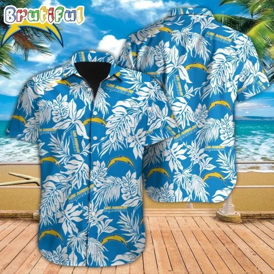 Discover Los Angeles Football Chargerss Team Hawaiian Shirt Short Sleeve