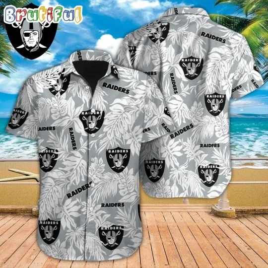 Discover Las Vegas Football Raiderss Team Hawaiian Shirt Short Sleeve Adult
