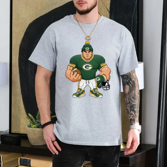 Discover Packers Mascots Football Team T-Shirt