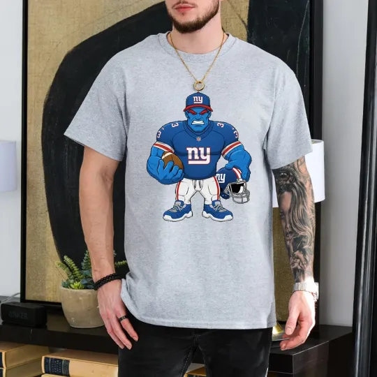 Discover Giants Mascots Football Team T-Shirt