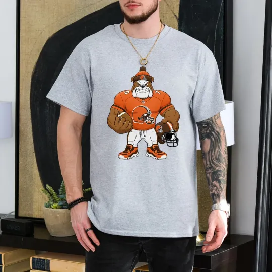 Discover Browns Mascots Football Team T-Shirt
