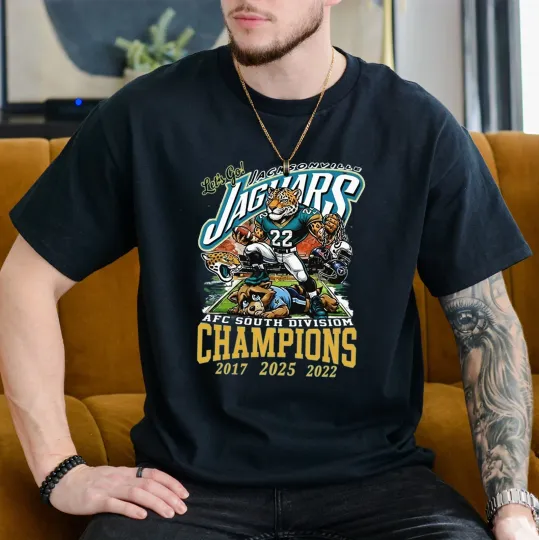 Discover Jaguars AFC South Champions T-Shirt