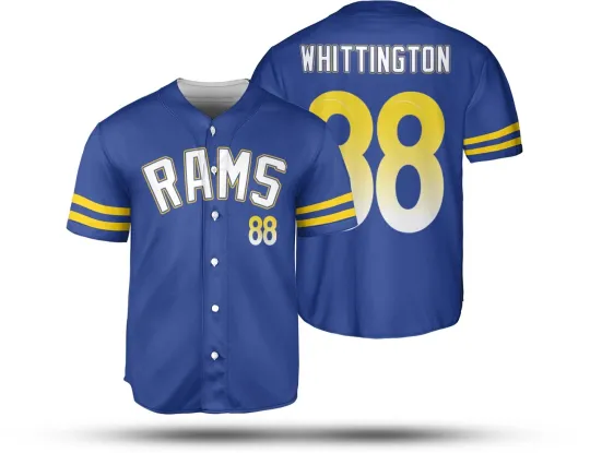 Discover Jordan Whittington #88 Name and Number Los Angeles Rams Team